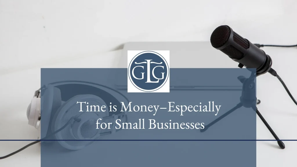 time is money for small businesses