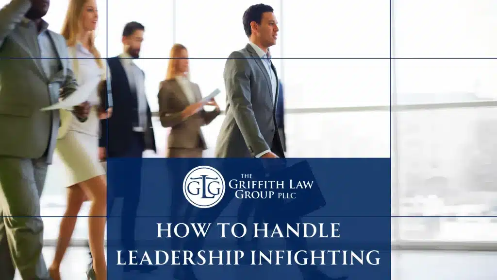 how to handle leadership infighting