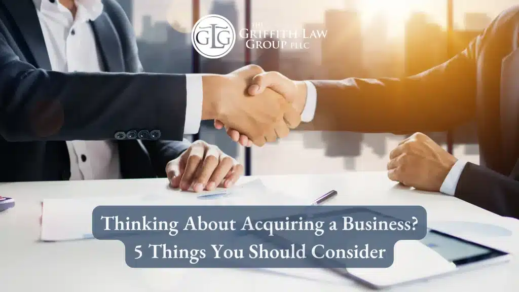 thinking about acquiring a business? 5 things you should consider